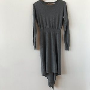 3.1 Phillip Lim gray knit sweater dress